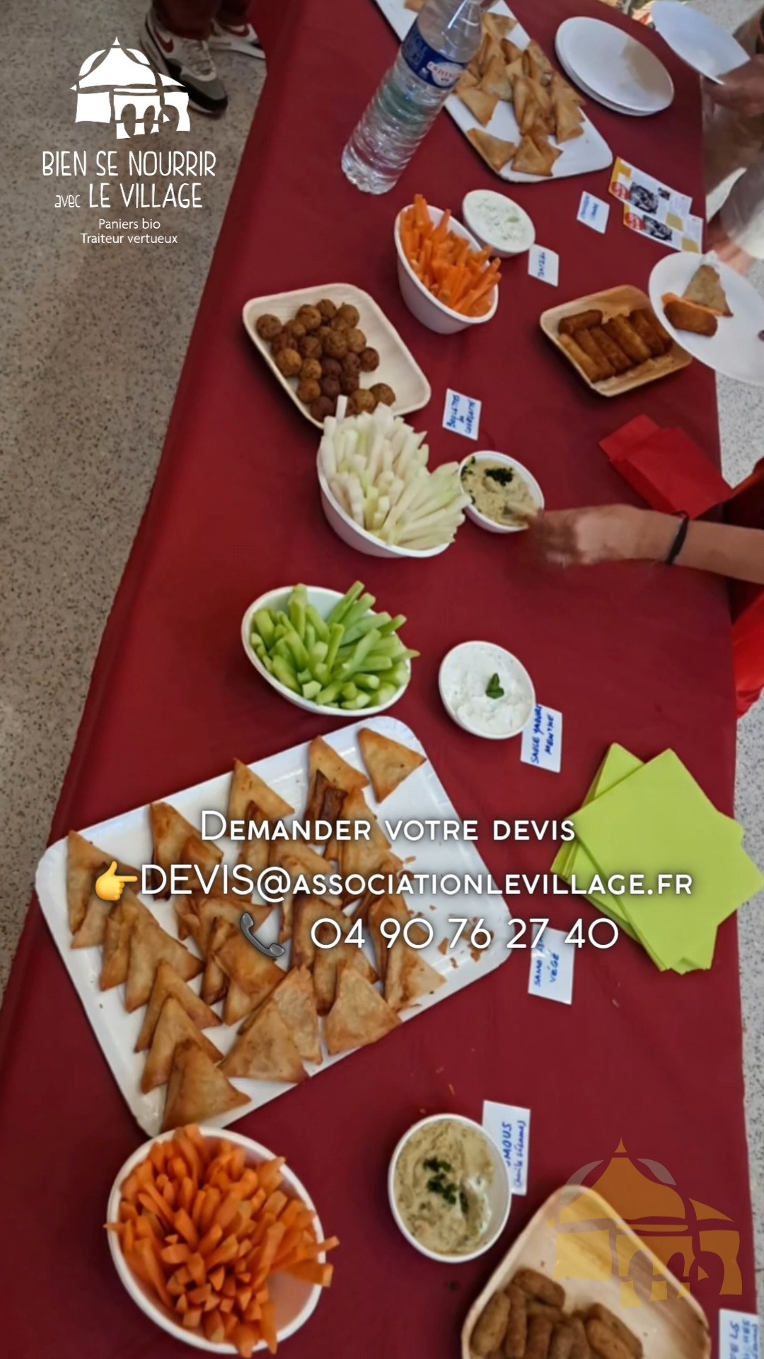 Bien se nourrir avec le village